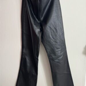 Pelle Studio Black Leather Pants